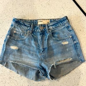 High rise garage shorts